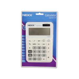 Nexx Calculator Desktop 12 Dig White