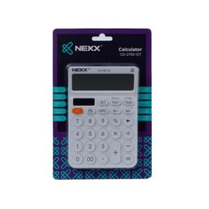 Nexx Calculator Desktop 12 Dig Bright White 1 Nexx Calculator Desktop 12 Dig Bright White