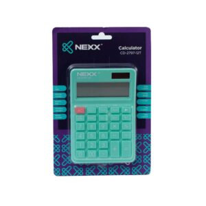 Nexx Calculator Desktop 12 Dig Pastel Turquoise 1 Nexx Calculator Desktop 12 Dig Pastel Turquoise
