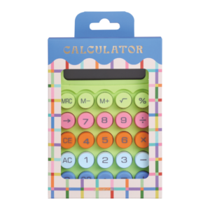 Calculator Desktop 12 Dig Multi Colour