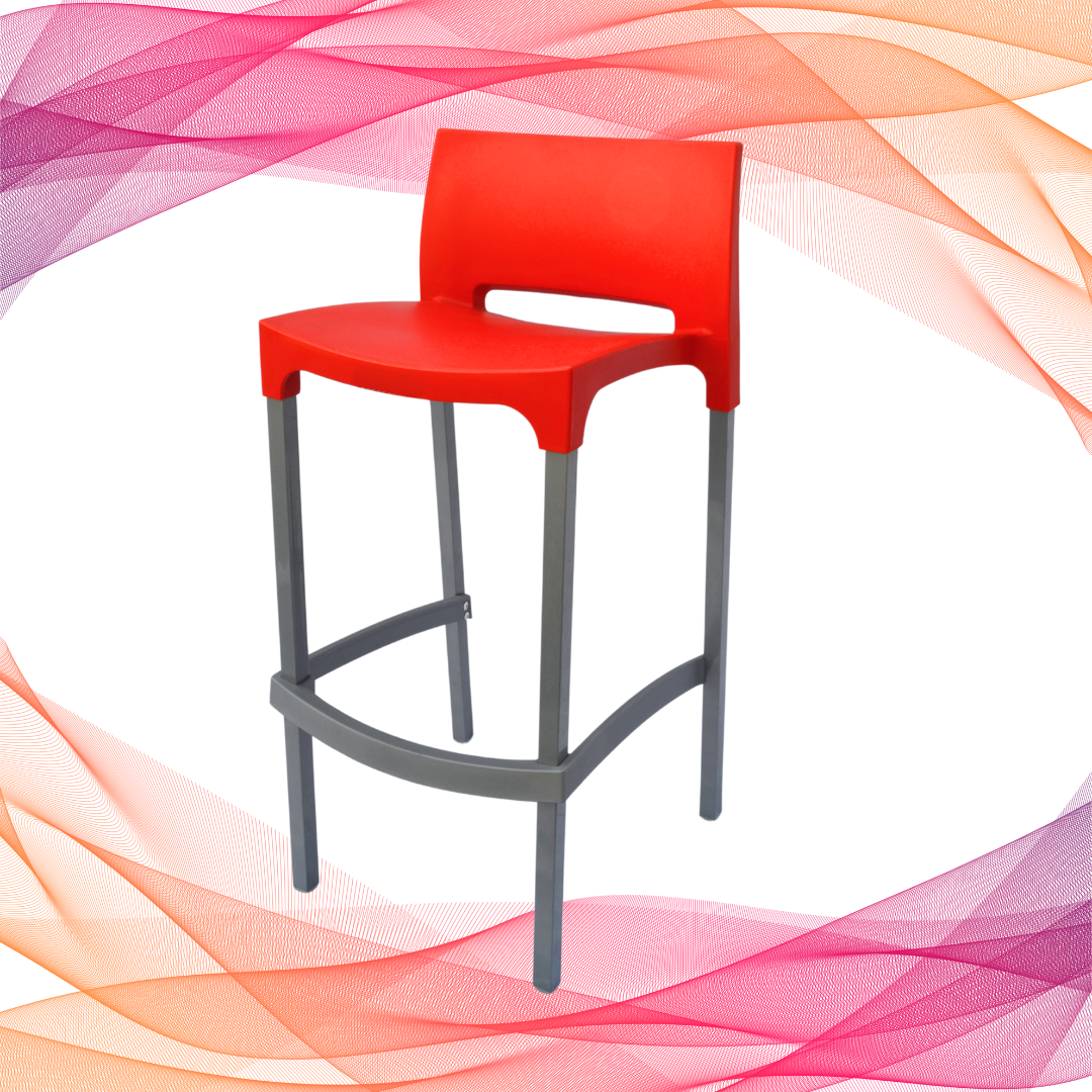 Canteen Twigge – Bar Chair Red Canteen Twigge – Bar Chair Red - Bar Chairs from Progress Office Furniture