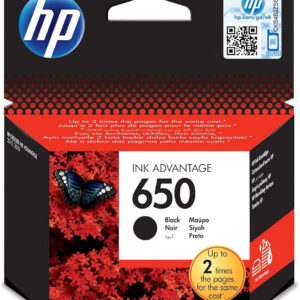 HP Blister 650 Original Black Ink Cartridge