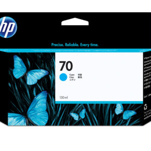 HP 70 130ml Original Cyan Ink Cartridge