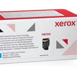 Xerox C320 Standard Capacity Cyan Toner Cartridge 1.8K Pages 1 56385 1 1