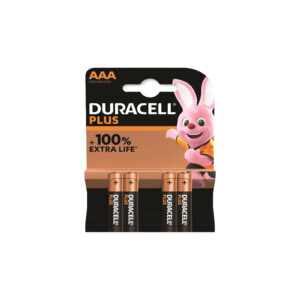 Duracell Battery Aaa Alkaline Crd 4