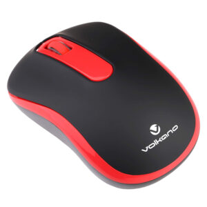 Volkano Mouse Wireless Vector Vivid Red