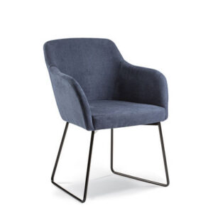 Boxx Armchair Sleigh Base