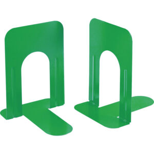 Genmes Book-ends 210mm Steel Asst 2pk