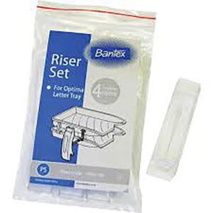 BANTEX OPTIMA LETTER TRAY Clip-on RISERS CLEAR