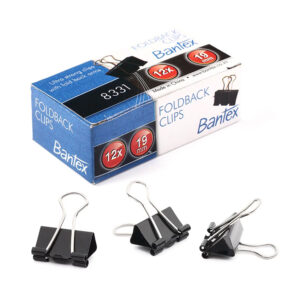 BANTEX Foldback CLIPS