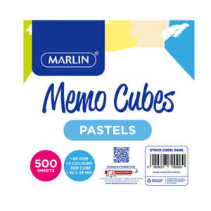 Marlin Cube Refill Full 10×10 800sht Asst Pastel