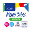 Marlin Cube Refill Full 10×10 800sht Asst Bright