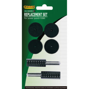 Genmes Punch Replacement Set 2 Blades + 4 Disks 93bo