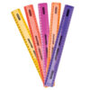 Marlin Ruler Plastic 30cm Colour 10’s Edo