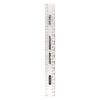 Marlin Ruler Plastic 30cm Clear 10’s Edo
