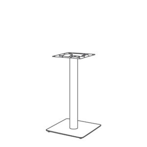 Plano Dining Base Single Small/Med/Large 4 71302 PLANO Dining Base DS G 400x400mm Black 3082ad7554da495b3bd44f1d49a972b0