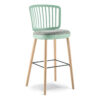 77600 TOTO Barstool Mint Nat Beech Other fabric 3082ad7554da495b3bd44f1d49a972b0
