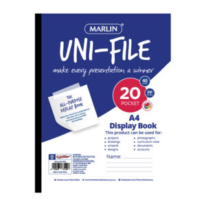 Marlin Uni-file 20pg Display Book