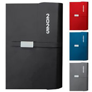Donau Diary A4 Pad S-stitched 2 Tone Blue