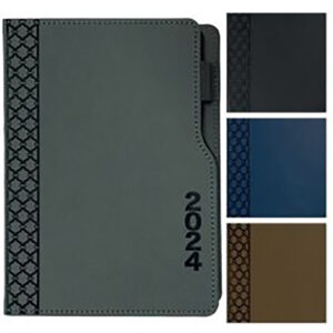 Donau Diary A4 Pad S-stitched 2 Tone Pink