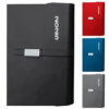 Donau Diary A4 Pad S-stitched 2 Tone Charcoal