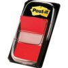 3M Flags Standard Post-it Red 50’s