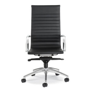 Twin 1 High Back 5 Star Castors Gas Chair
