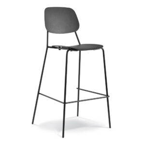 88198 JOTA Barstool PP seat Black 3082ad7554da495b3bd44f1d49a972b0