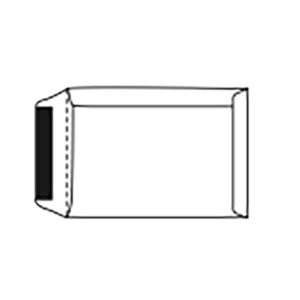 Merpak Env B5 250×176 White Gummed 500