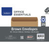 Marlin Env C6 114×162 Brown Gummed 25pk