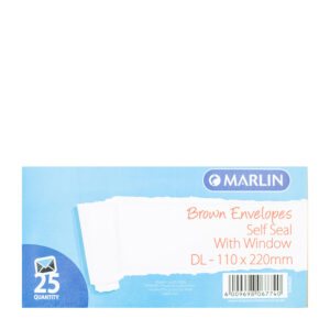 Marlin Env Dl 110×220 Brown Self Seal Wind 500