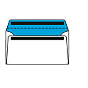 Merpak Env Dl 110×220 White Kwikseal Opq Wind 500