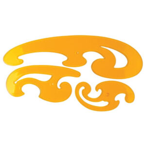 ARK FRENCH CURVES SET OF 3