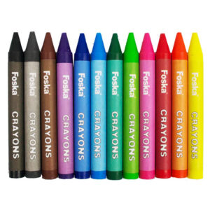 FOSKA WAX Crayons JUMBO SIZE