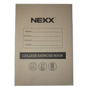 Nexx Book College Exercise A4 Sc 72pg I/m