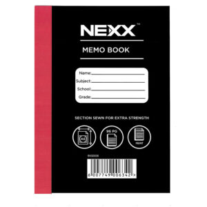 Nexx Book Memo A6 Hc 96pg F/m