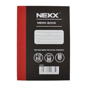 Nexx Book Memo A6 Hc 144pg F/m