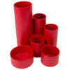 Nexx Desk Tidy Round Up Red