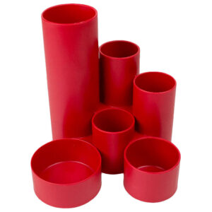 Nexx Desk Tidy Round Up Red