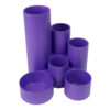 Nexx Desk Tidy Round Up Purple