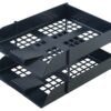 Nexx Letter Tray – Set 2pk + Risers Black