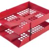 Nexx Letter Tray – Set 2pk + Risers Red