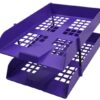 Nexx Letter Tray – Set 2pk + Risers Purple