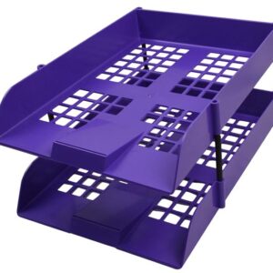Nexx Letter Tray – Set 2pk + Risers Purple