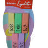 Luxor Highlighter Eyeliter Asst Pastel Crd 5