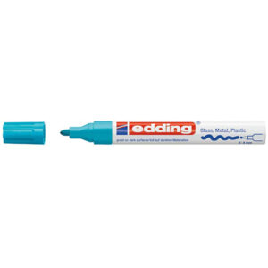 Edding Marker Paint M E750 Lt Blue 1 Edding Marker Paint M E750 Lt Blue