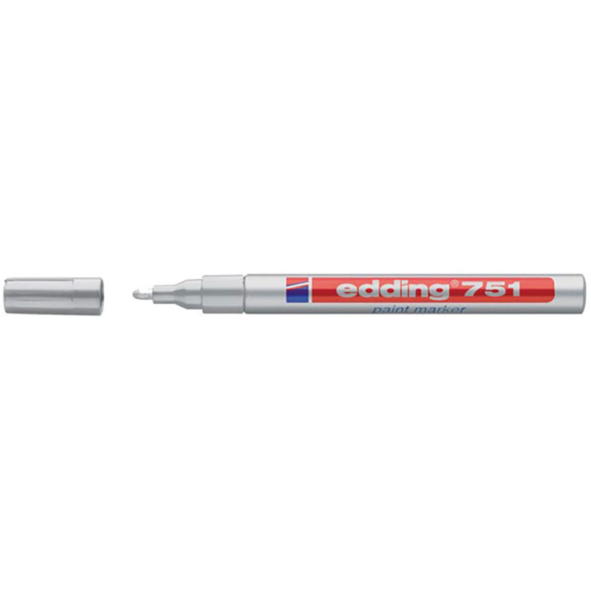 E751-54-1.jpg Edding Marker Paint F E751 Silver