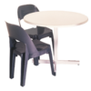 FIBREGLASS ROUND TABLES Centre Pedestal