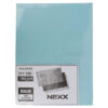 Nexx Folder Manilla Scored & Punched Blue