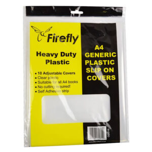 Firefly Cover Pre-cut Pe A4 H/d 75mic Clear 10pk